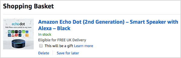 Amazonova Echo Dot je bila najbolj prodajana za božič 2017.