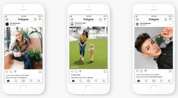 Oglasi z blagovno znamko Instagram: nova oglaševalska partnerstva za blagovne znamke in vplivneže: preizkuševalec socialnih medijev
