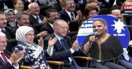 Pevka Kibariye predsedniku Erdoganu in Emine Erdogan: Žrtvujte se Stvarniku