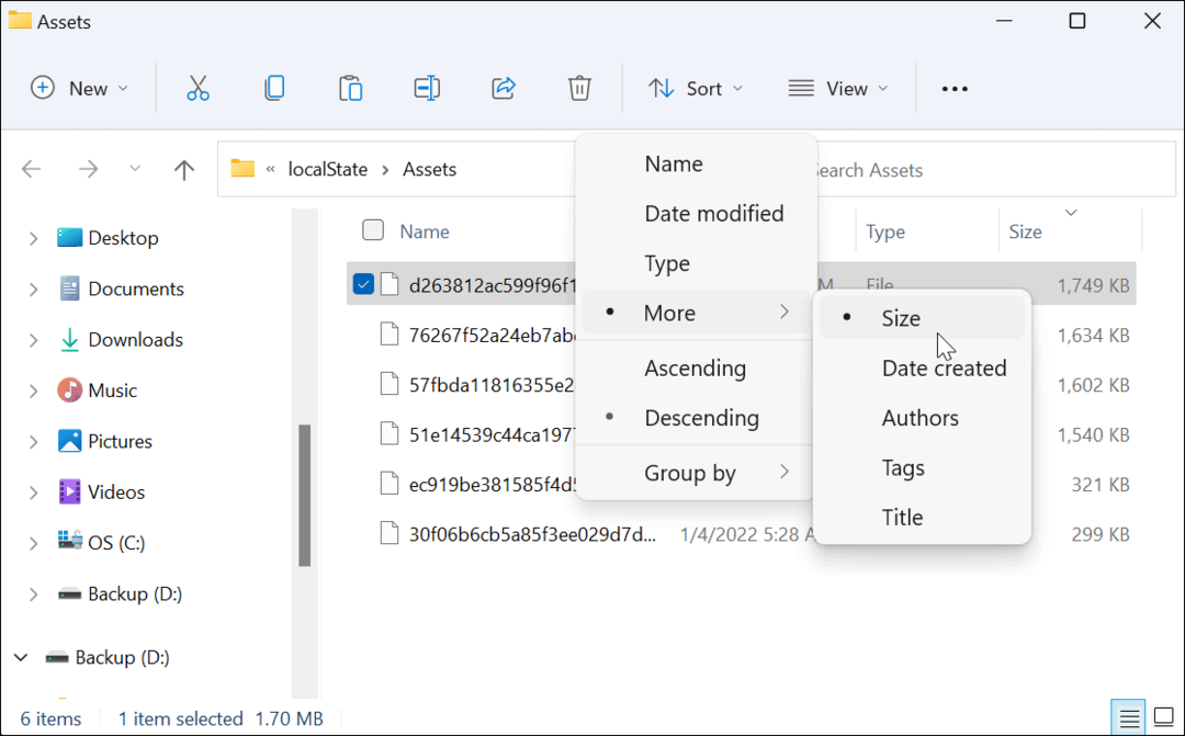 Kako shraniti slike zbirke Spotlight v sistemu Windows 11
