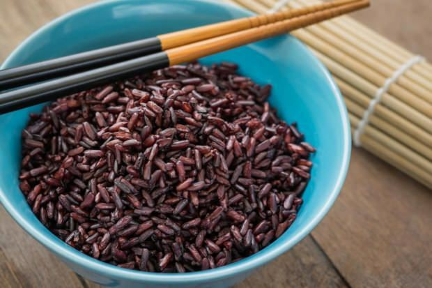 kako porabiti črni riž