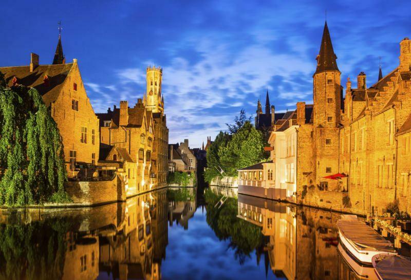 Kje je Bruges? Katere kraje je treba obiskati v Bruggeu?
