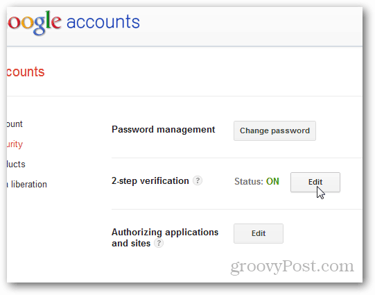 Kako omogočiti aplikacijo Google Authenticator za svoj Google Račun