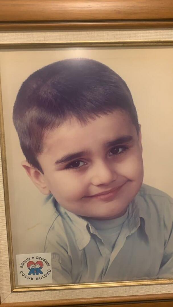 Fotografija iz otroštva CZN Burak Özdemir 