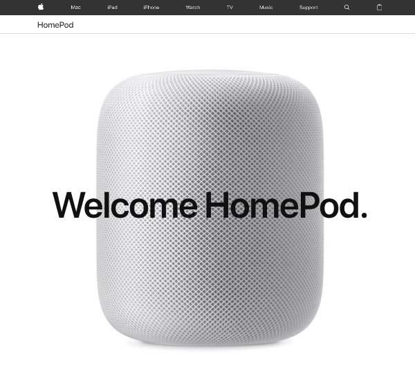 Apple je predstavil nov zvočnik HomePod, ki ga nadzoruje naravna glasovna interakcija s Siri.