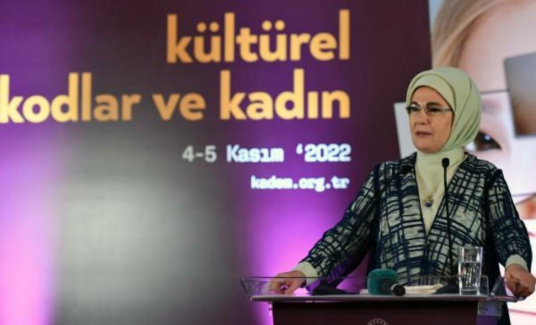 Emine Erdogan je peta predsednica KADEM-a. Na mednarodnem vrhu Ženske in pravosodje se je dotaknil pomembnih tem!