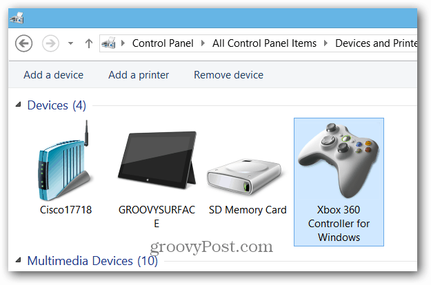 Naprave in tiskalniki Xbox Controller