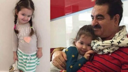 İbrahim Tatlıses postane trgovina z igračami za svojo hčer