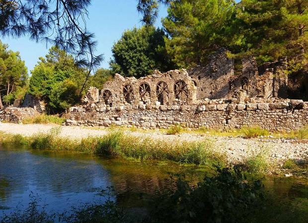 Starodavno mesto Olympos