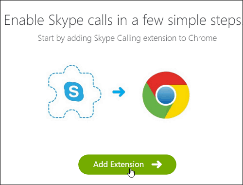 Skype razširitev