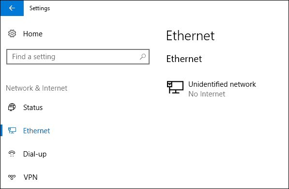 Windows 10, Ethernet, odmerjena povezava, posodobitev ustvarjalcev, operacijski sistem