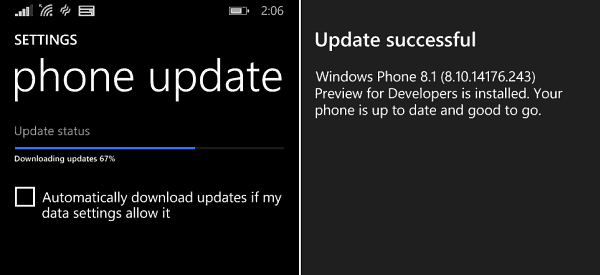 Microsoft posodablja Windows Phone 8.1 za razvijalce