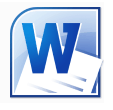 Logotip programa Microsoft Word 2010