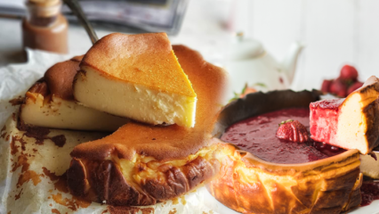 Kako narediti najlažji cheesecake iz San Sebastiana? Triki s sirajskimi kolači v San Sebastianu