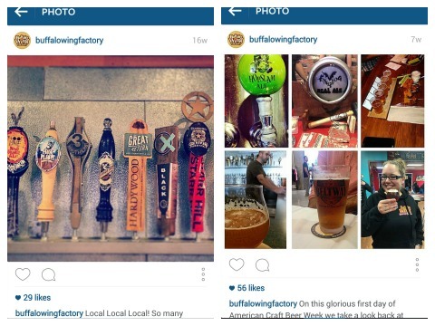 Tako pivovarji kot restavracije se med seboj podpirajo s prevzemi pipe, ki so bogata podlaga za fotografije in oznake na Instagramu.