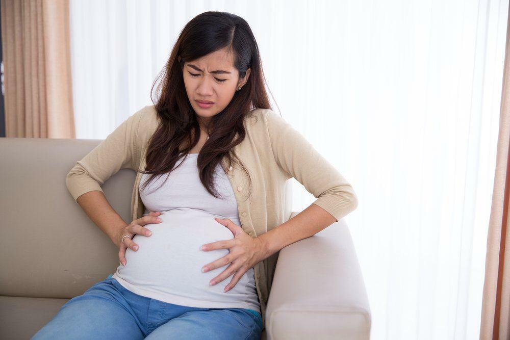 bolečine v plinu med nosečnostjo