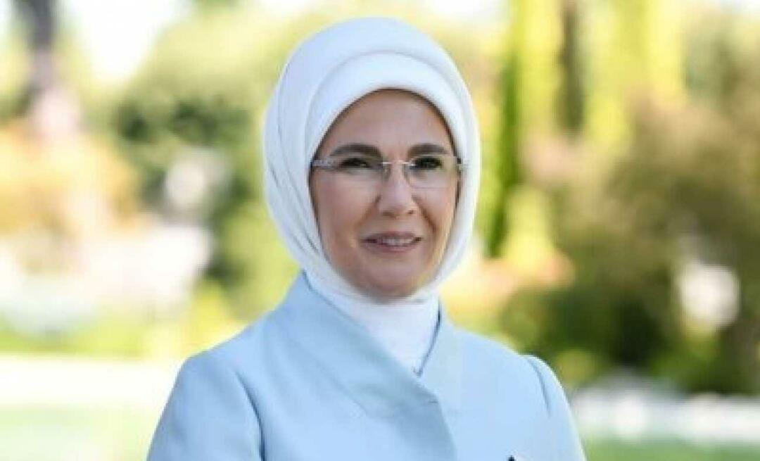 Prva dama Erdoğan napovedala domove za otroke! 