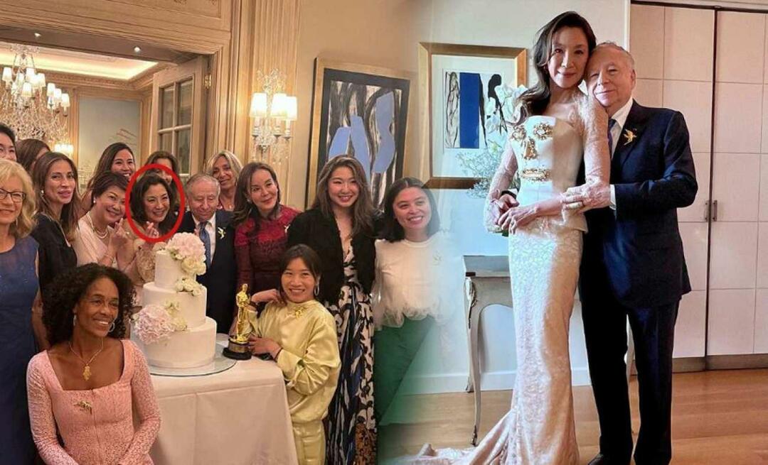 Poročena 20 let pozneje! Vse oči so uprte v čudaško poročno obleko Michelle Yeoh!