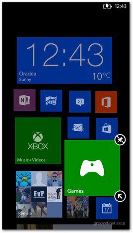 Windows Phone 8 prilagodite ploščice 1
