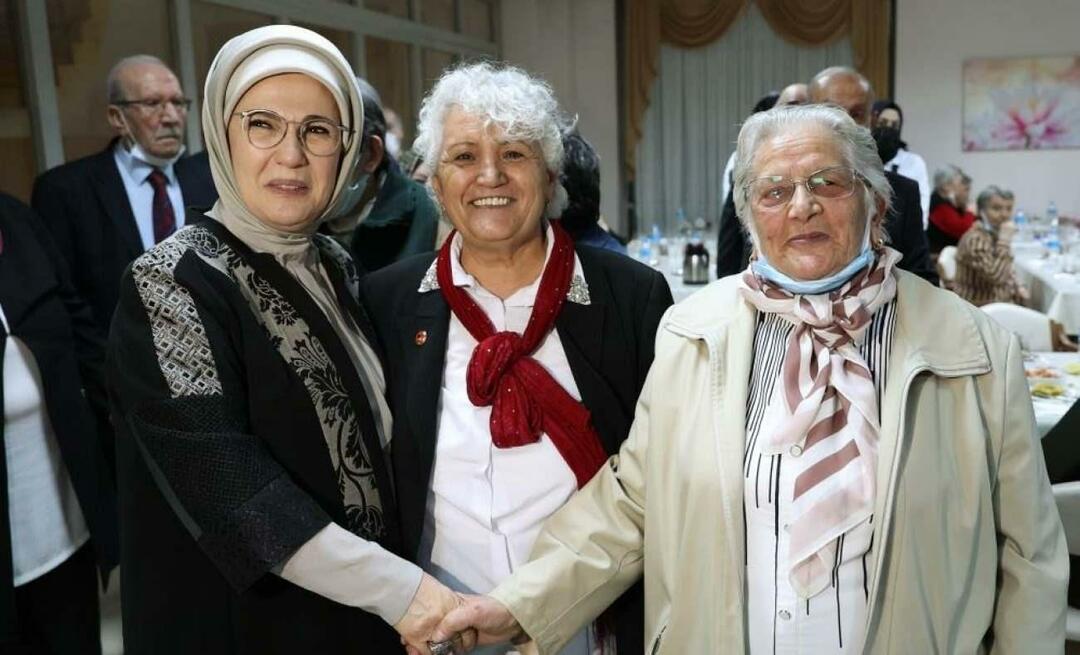 Emine Erdogan praznovala svetovni dan starejših!