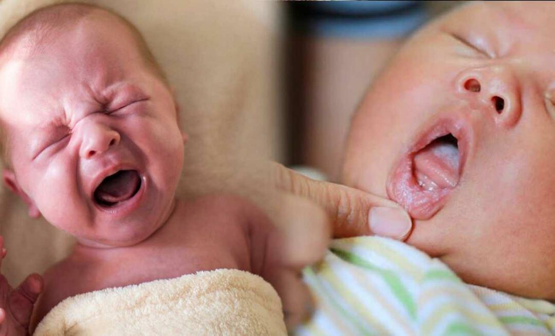 Kdaj dojenčki odkrijejo svoj jezik? Ali je normalno, da dojenčki iztegnejo jezik?