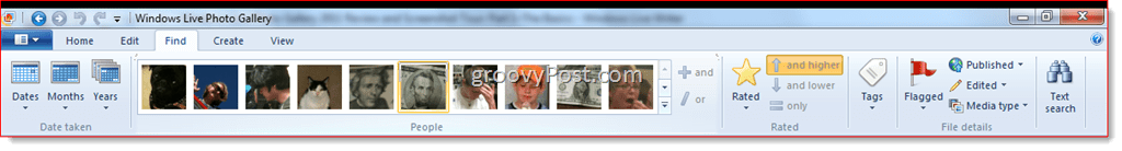Pregledovanje fotografij in ogled zaslona Windows Live Photo Gallery 2011: Uvoz, označevanje in razvrščanje {Series}