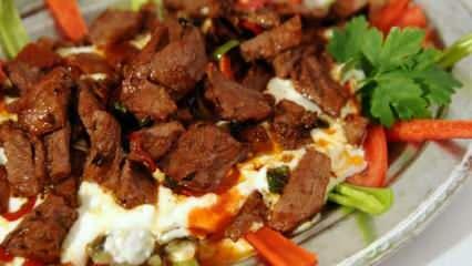 Kako narediti najlažji Ali Nazik kebab? Gaziantep