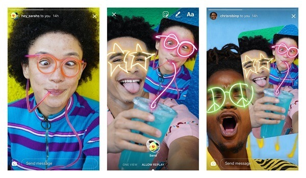 Uporabniki Instagrama lahko zdaj remiksirajo fotografije prijateljev in jih pošljejo nazaj v zabavne pogovore.