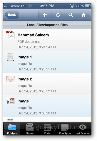 Prenos datotek ios 3