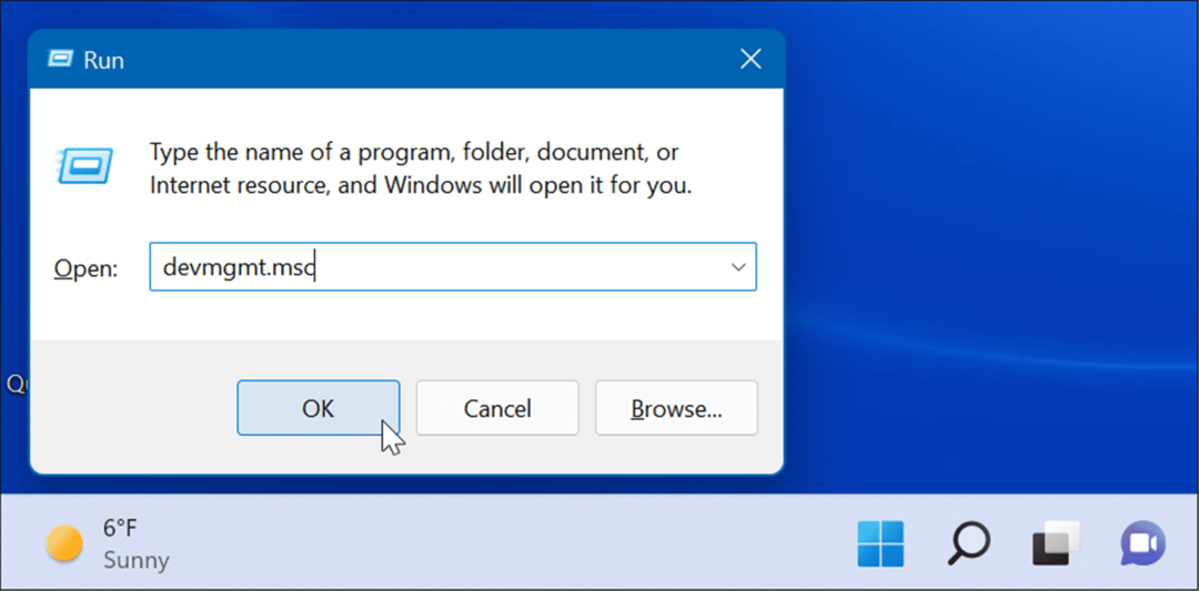 Gonilnik tiskalnika devmgmt fix ni na voljo v sistemu Windows 11