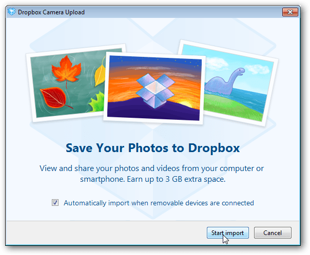 Dropbox ponuja 3 gige prostega prostora za uporabo nove funkcije za sinhronizacijo fotografij