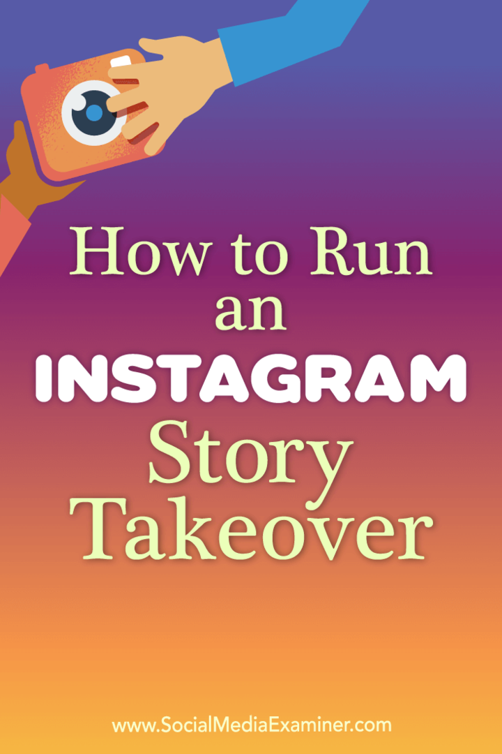 Kako voditi prevzem zgodbe Instagram: Izpraševalec socialnih medijev