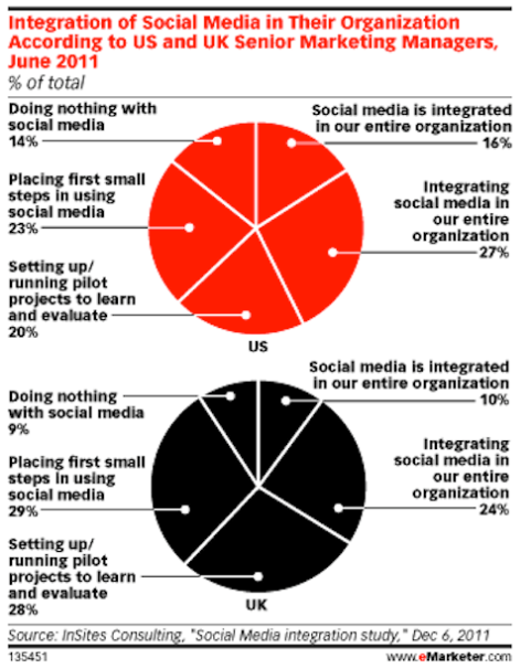 emarketerjevo anketno podjetje z uporabo socialnih medijev