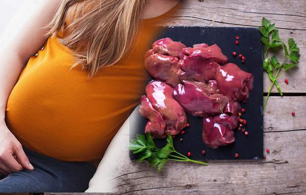 Ali lahko jetra jemo med nosečnostjo