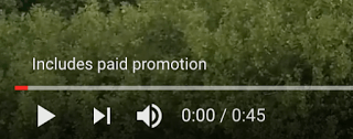 youtube plačano promocijsko besedilo