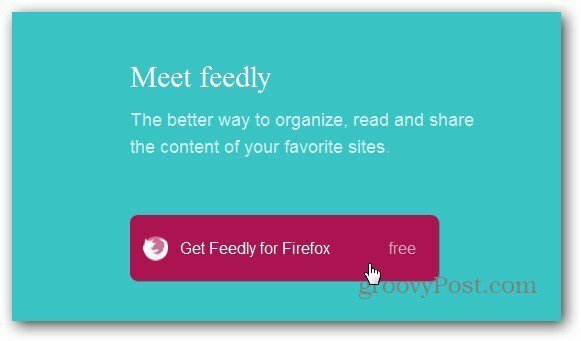 feedly za Firefox