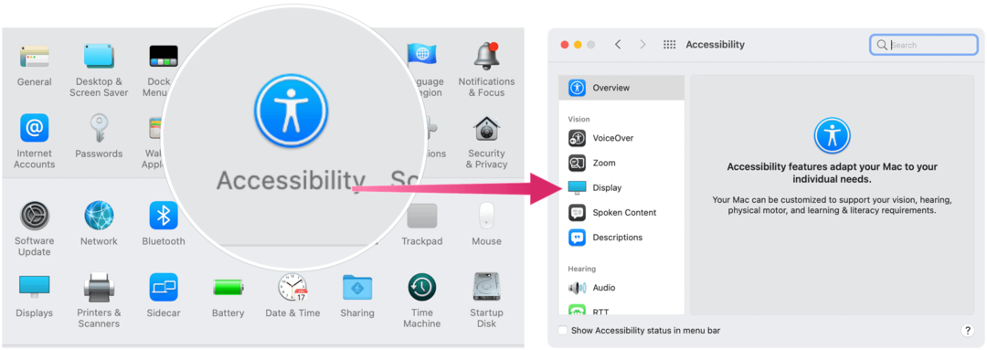 Dostopnost: Kako spremeniti barvo kazalca v sistemu macOS Monterey
