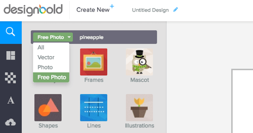 V DesignBold poiščite brezplačno fotografijo za ozadje.