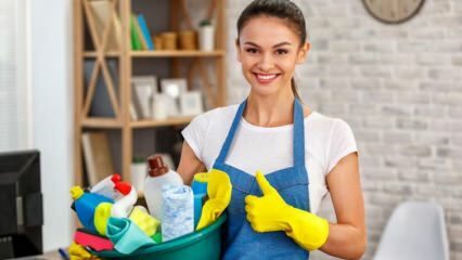 Kako narediti enostavno čiščenje hiše?