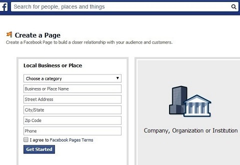 ustvarjanje poslovne strani na facebooku