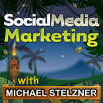 Podcast Social Media Marketing Mikeu pomaga Mikeu vzpostaviti odnose z vplivneži.