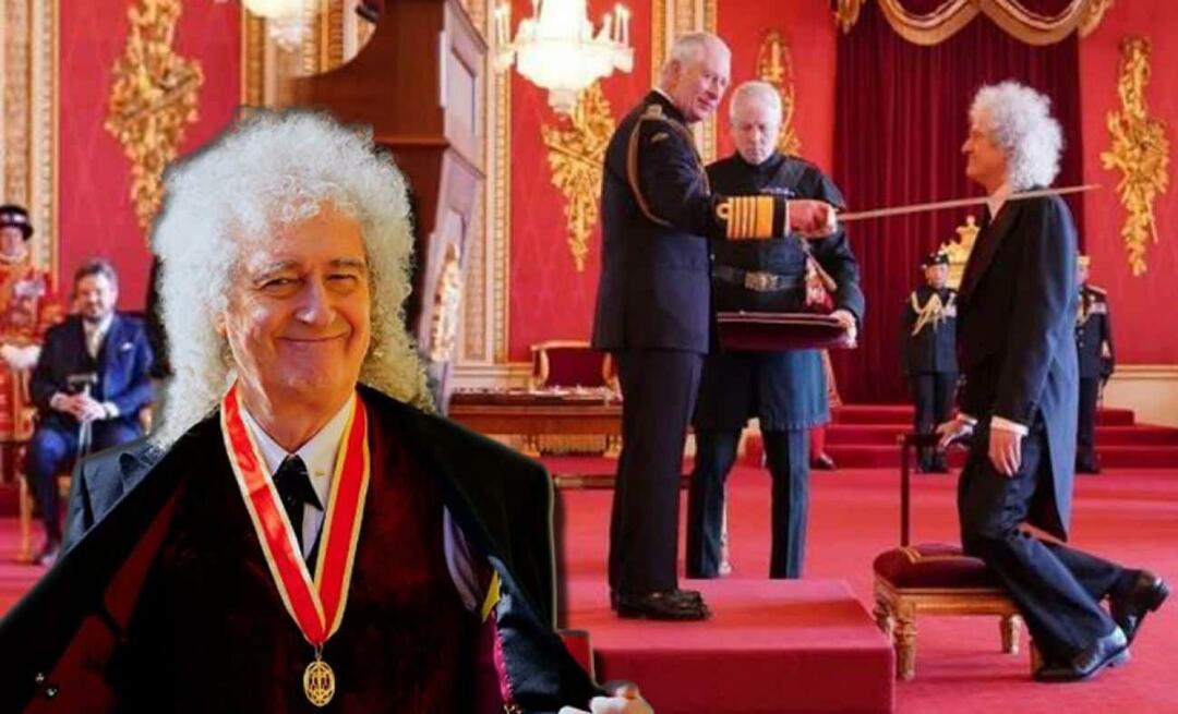 Kitarist zasedbe Queen Brian May je dobil naziv 