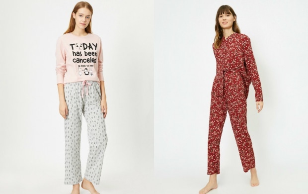 2020 ženska zimska pižama določa modele in cene