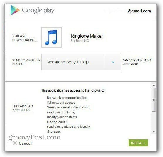 Ustvarite melodije zvonjenja iz glasbenih datotek na pametnem telefonu Android