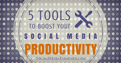 orodja za produktivnost družbenih medijev