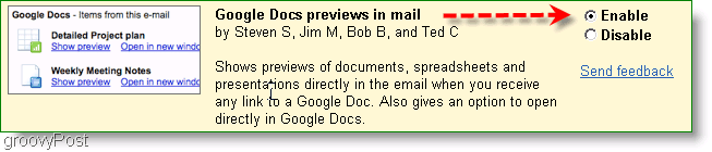 Gmail doda predogled dokumenta "Priloženi"