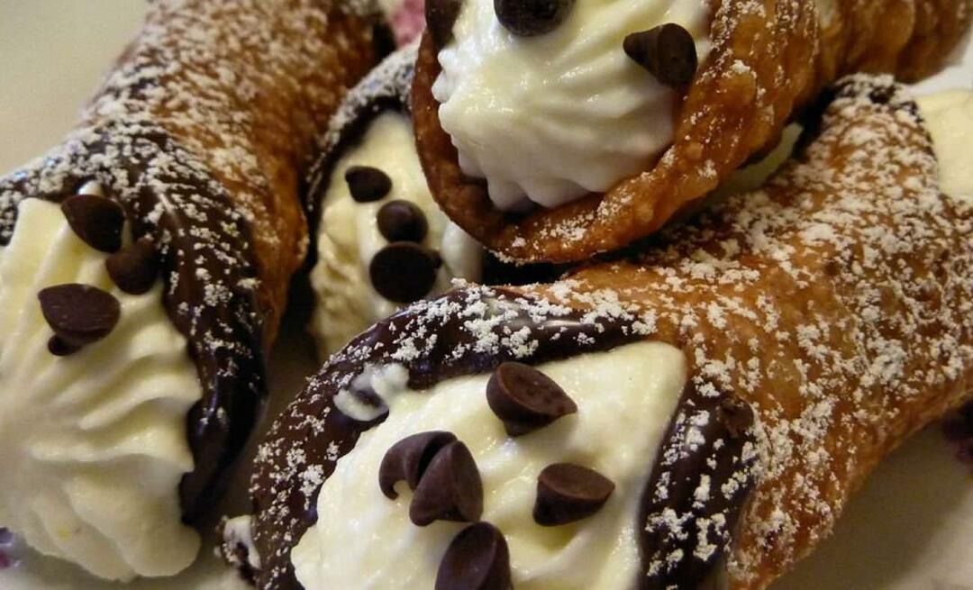 Kako narediti Cannoli, mojstra sladic iz italijanske kuhinje?