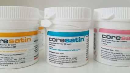 Kaj počne krema Coresatin? Kako uporabljati kremo Coresatin?