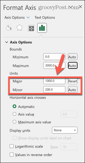 excel osne enote