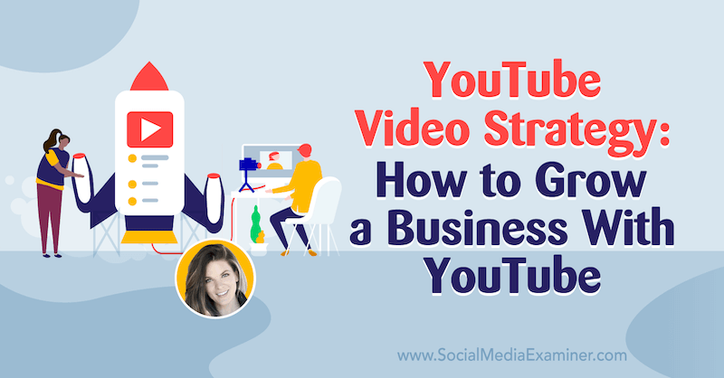 YouTubova video strategija: Kako ustvariti podjetje z YouTubom, ki vključuje vpoglede Sunny Lenarduzzija v podcast Social Media Marketing.